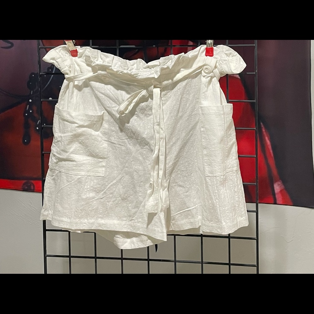 White shorts